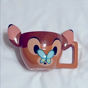 Disney Bambi Brown Mug with Blue Butterfly